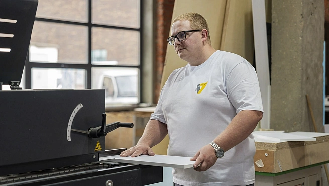 Кромкооблицовочный станок