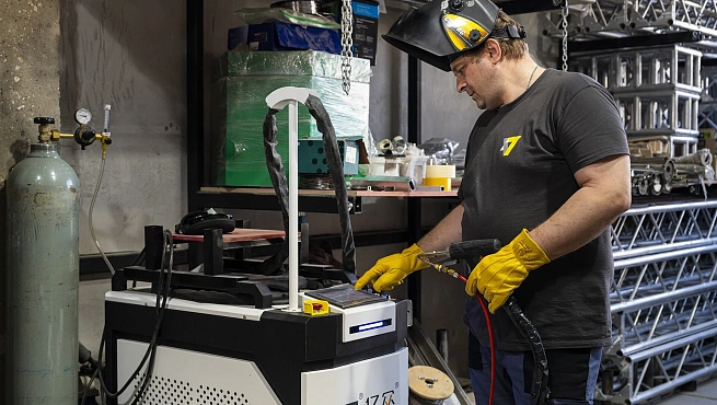 Установка лазерной сварки